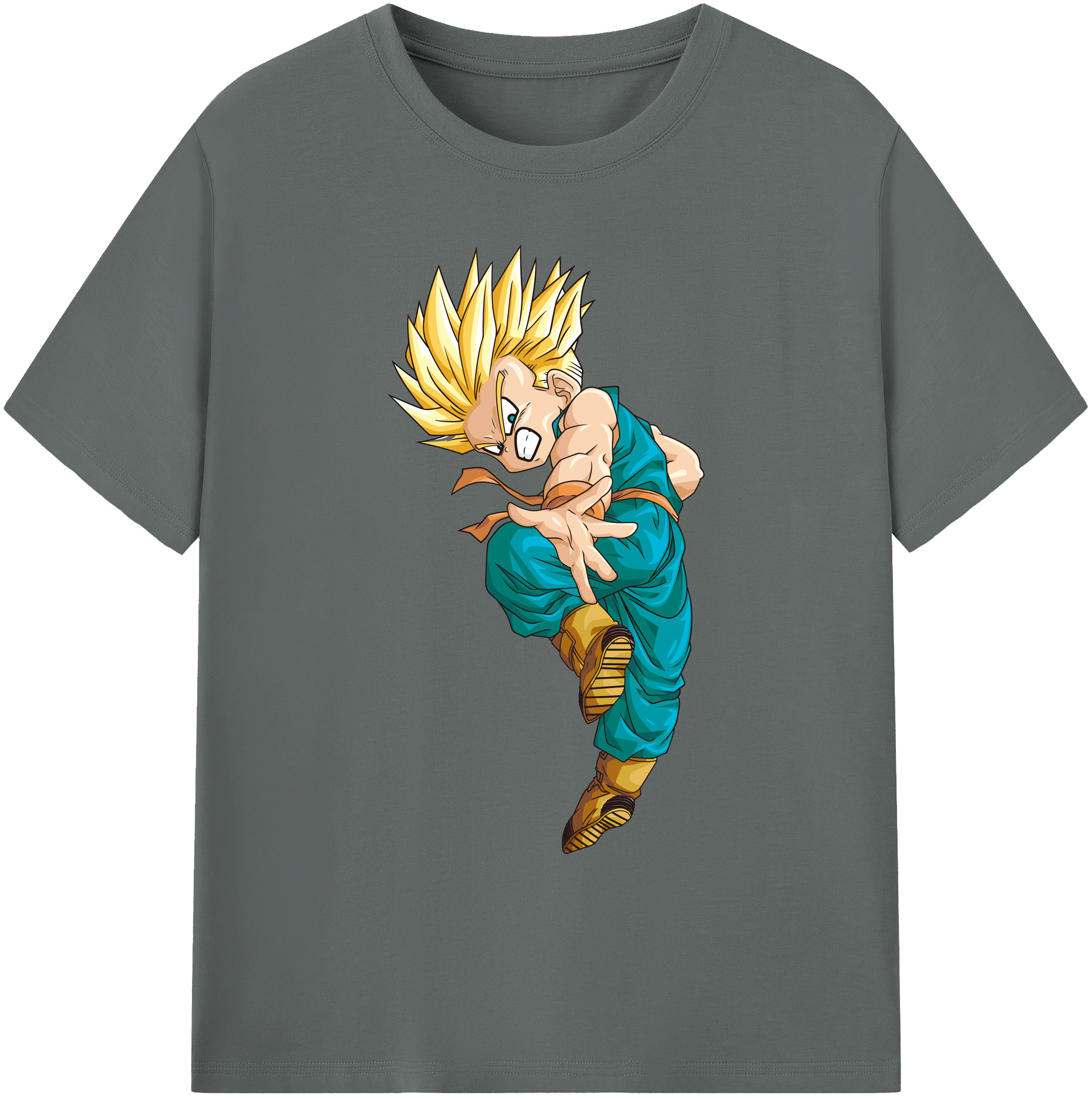 （画像用） ドラゴンボール DRAGON BALL 綿100％ メンズ半袖Tシャツ｜肌触りやわらか＆通気性